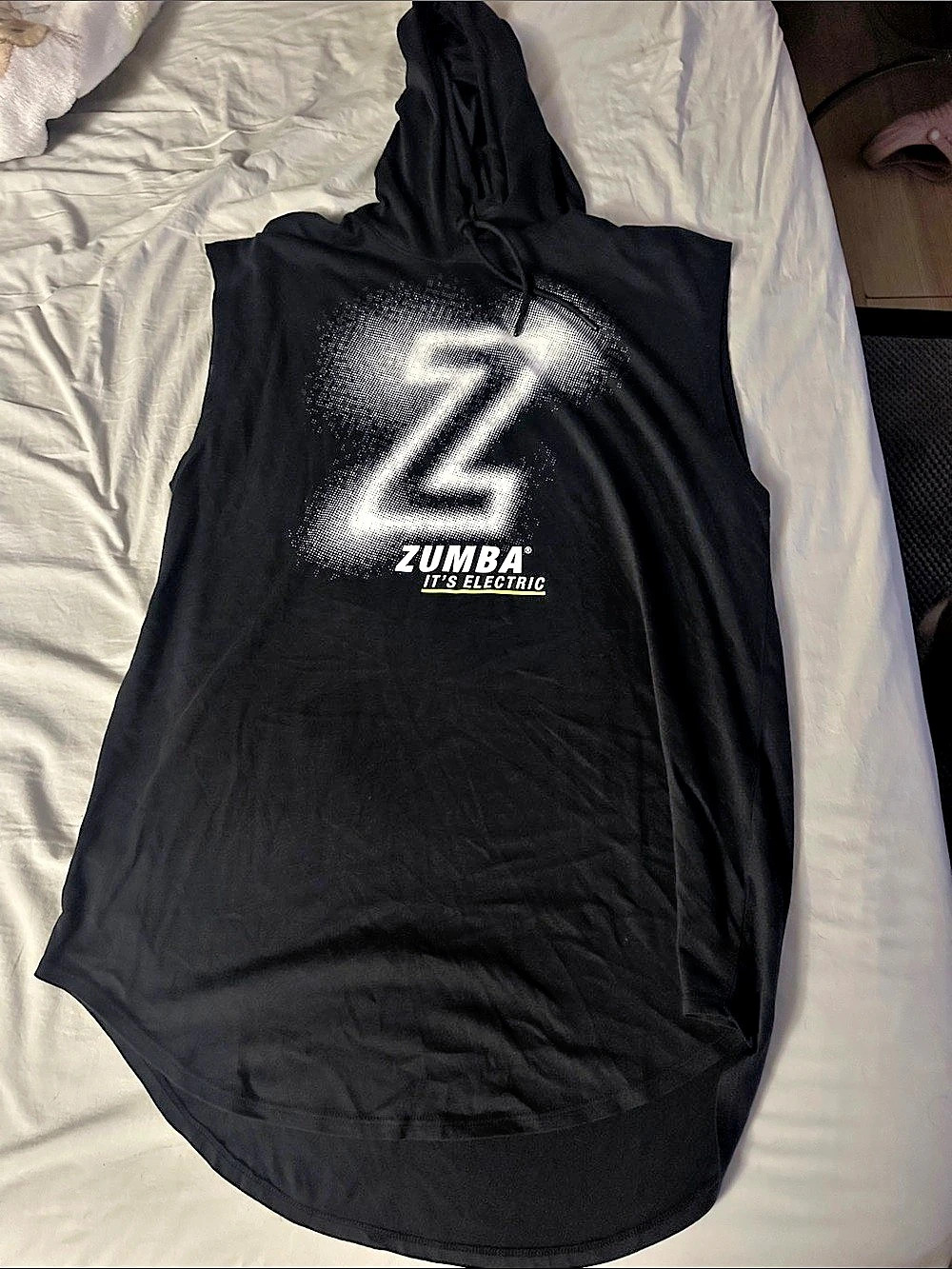 Zumba Mr. Right Black Graphic Hoodie